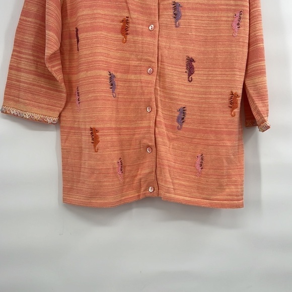 New vintage dead’s stock seahorse cardigan size medium - Picture 4 of 10